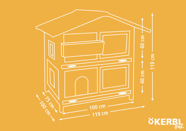 KERBL Kleintierstall Tyrol Alpin